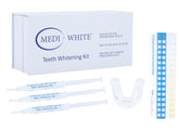 MediWhite teeth whitening kit package with trays