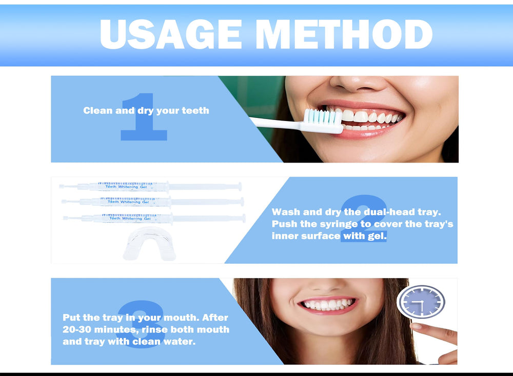 Removes wine, tobacco and soda stains on teeth