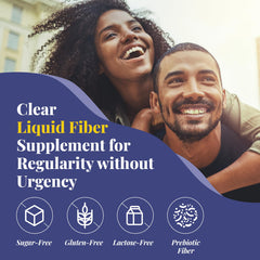 Lactose-free and gluten-free dietary fiber supplement