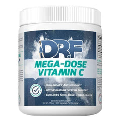 MEGA DOSE C vitamin C powder organic packaging