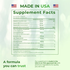 MEGA HEALTH Digestive and immune support scene communicates vitality and resilience