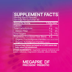 MegaPre DF shown next to MegaSporeBiotic for enhanced gut support