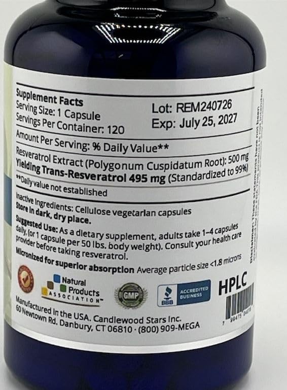 Mega Resveratrol used by research institutes worldwide