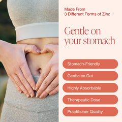 Close-up of zinc supplement tablet texture