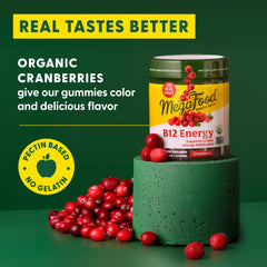 Packaging showing vegan, gluten-free, non-GMO and USDA Organic icons