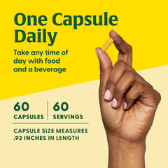 Vegan and gluten-free CoQ10 supplement