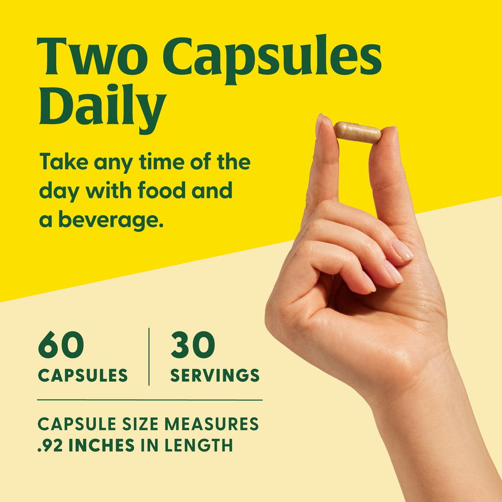 Gluten-free vegan label on MegaFood supplement