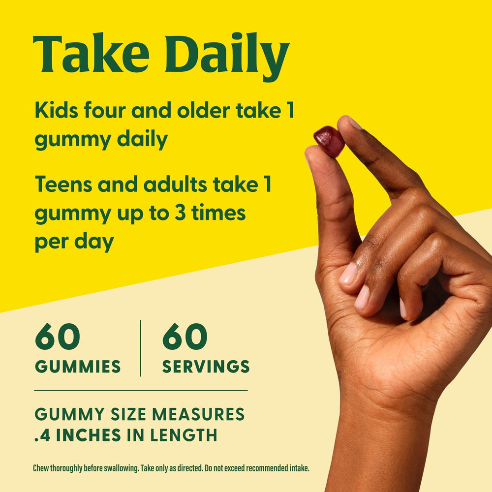 Kid-friendly gummies suitable for children over four