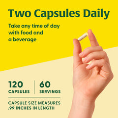 Nutrition facts for Megafood Magnesium 300 mg