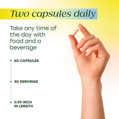 MegaFood label close-up conveys quality and usage guidance.