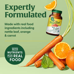 Vegan, Non-GMO certification icons on packaging