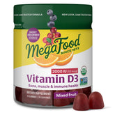 MegaFood Vitamin D3 Gummies 2000 IU packaging front