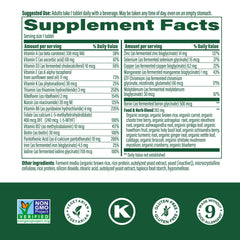 Side view of MegaFood Women's 40+ One Daily Multivitamin bottle