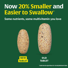 Bottle with quality certifications and real food imagery