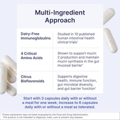 Dairy-free immunoglobulin concentrate ImmuoLin packaging image