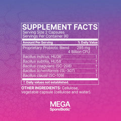Travel-friendly, shelf-stable MegaSporeBiotic for on-the-go use