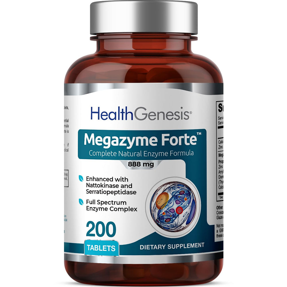 Megazyme Forte 200 tablets bottle image