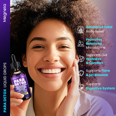 MEGNETA dosing visual highlighting routine-friendly detox and immune-friendly botanicals