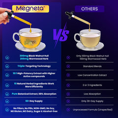 MEGNETA vegan-friendly packaging communicates clean, allergen-free ingredients