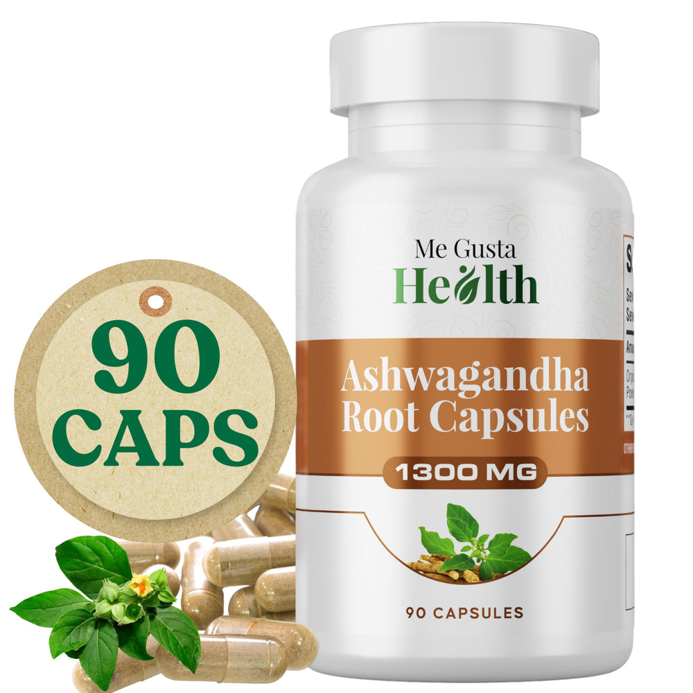 90-count ME GUSTA HEALTH Ashwagandha bottle