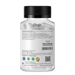 Front and back packaging highlighting high potency