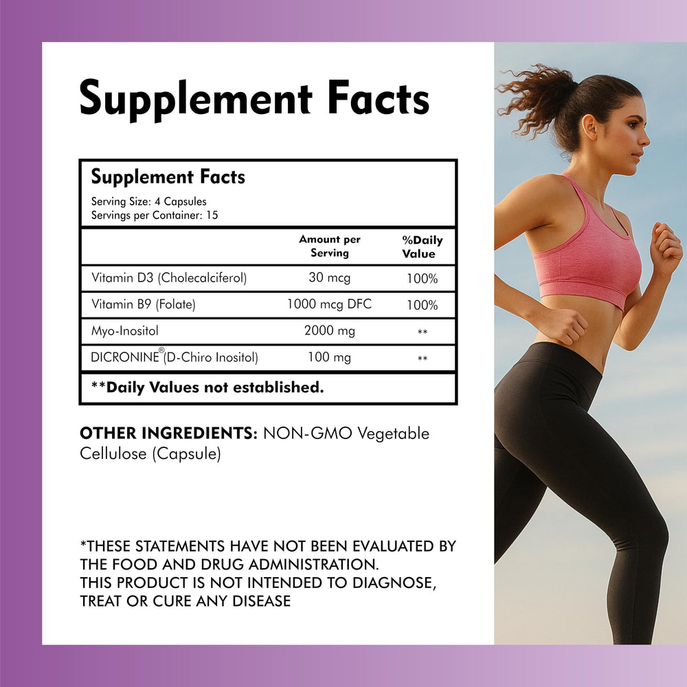 Myo-Inositol and D-Chiro-Inositol ingredients