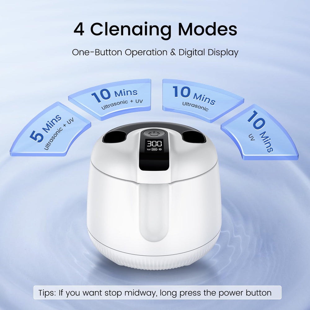 Front view of MEKO cleaner showing compact design