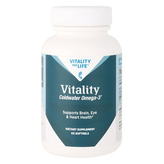 Melaleuca Coldwater Omega 3 bottle - front view