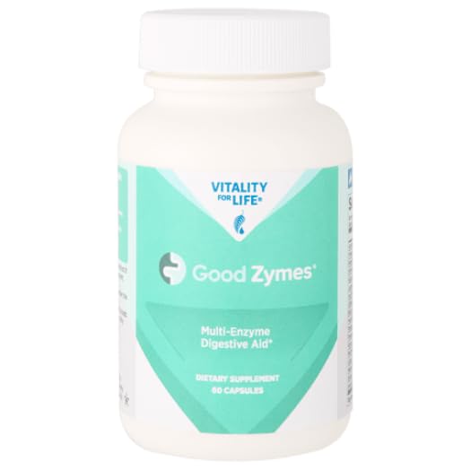 Melaleuca Good Zymes Digestive Enzymes bottle label