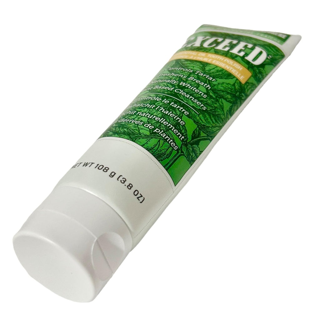 Whitening Tooth Polish with Fluoride for Sensitive Teeth – Clean Mint 3.3oz