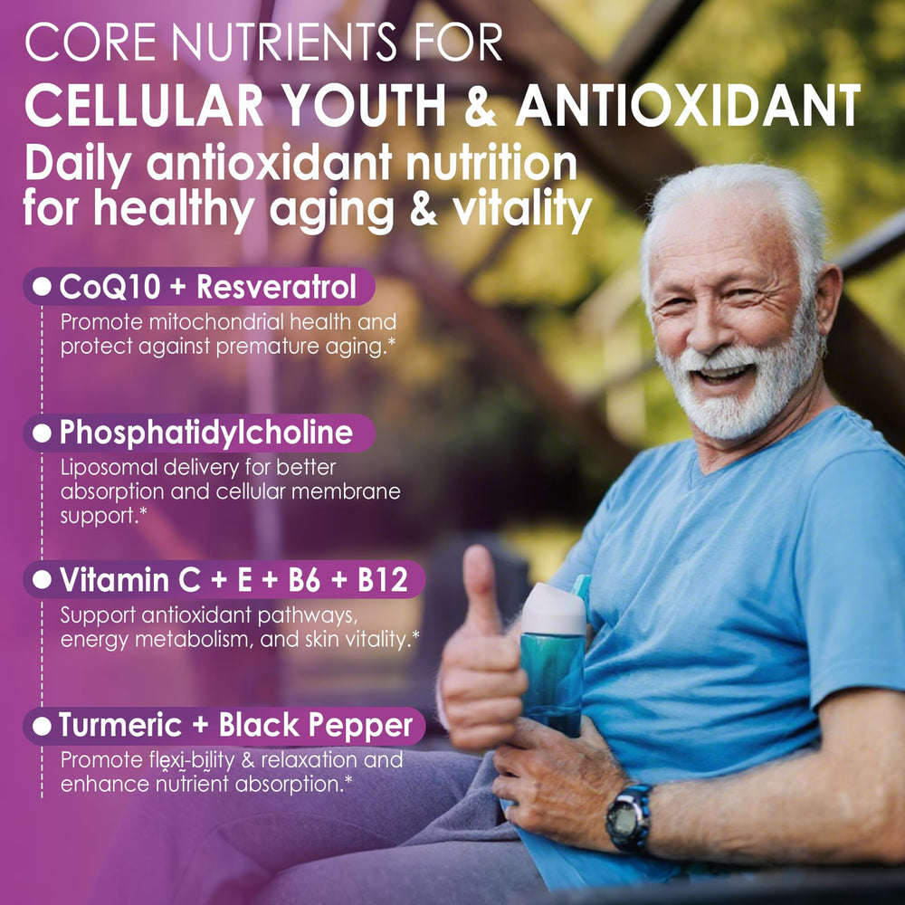 Zinc and selenium with melatonin supporting DNA synthesis and energy