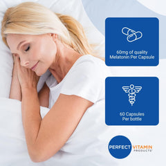 Balanced circadian rhythms and deep restorative sleep with Melatonin MAX