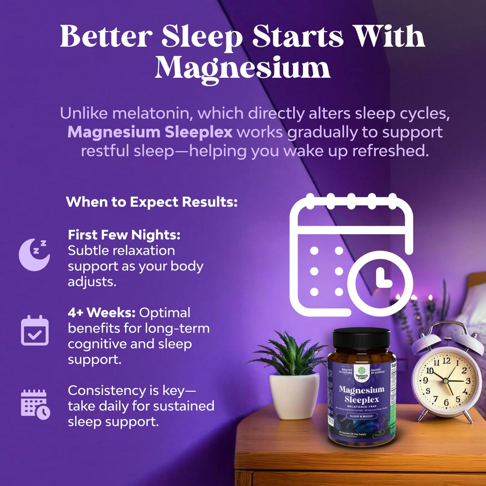 Packaging indicating melatonin-free sleep aid