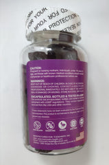 Gummy texture and color close-up