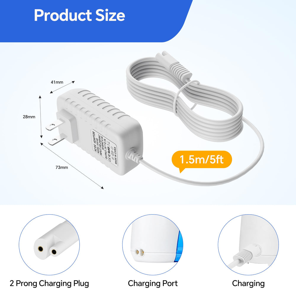 Meliya 3V Water Flosser Charger WP450W