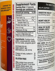 Two 400-count bottles of Member's Mark Fiber Capsules