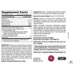 Close-up of Member's Mark triple strength glucosamine chondroitin msm tablets 220-count