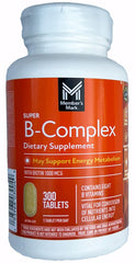 Members Mark Super B-Complex bottle on a white background