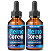 Memo Core Drops bottle label – memory support