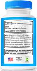 Memo Defender nutrition facts label on bottle