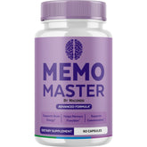 Memo Master Capsules bottle on white background