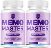 Memo Master Pro Capsules bottle on white background