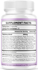 Pill bottle arranged with a daily routine setup