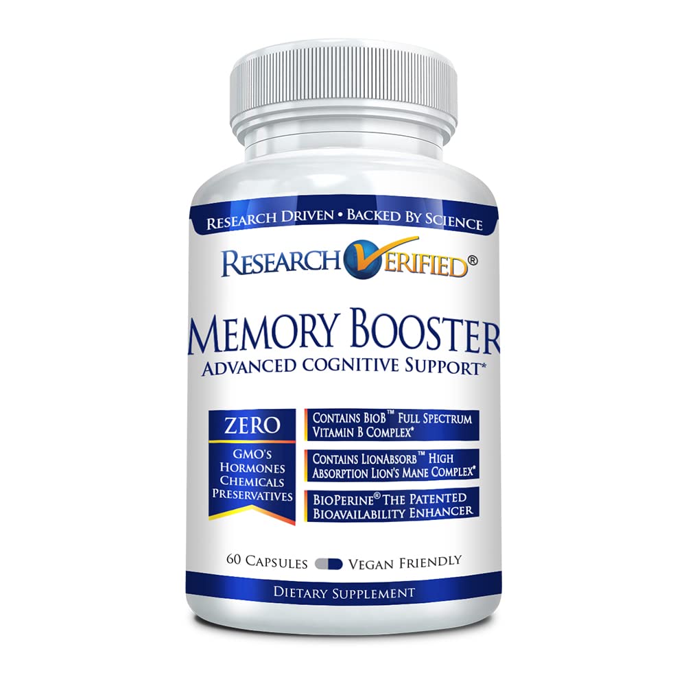 Research Verified Memory Booster bottle and packaging
