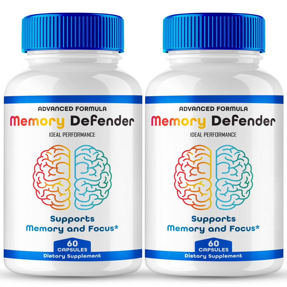 Memory Defender Capsules bottle front view