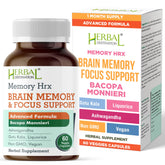 Herbal Destination Memory Hrx bottle packaging