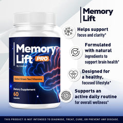 Memory Lift Pro capsules close-up