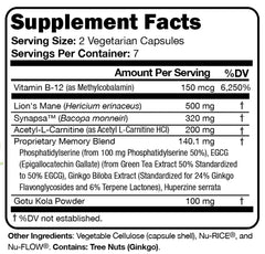 Memory Script ingredient: Phosphatidylserine
