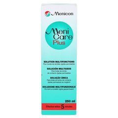 MeniCare Plus used with rigid gas permeable (RGP) lenses