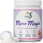 Front label of Meno Magic Menopause Supplement